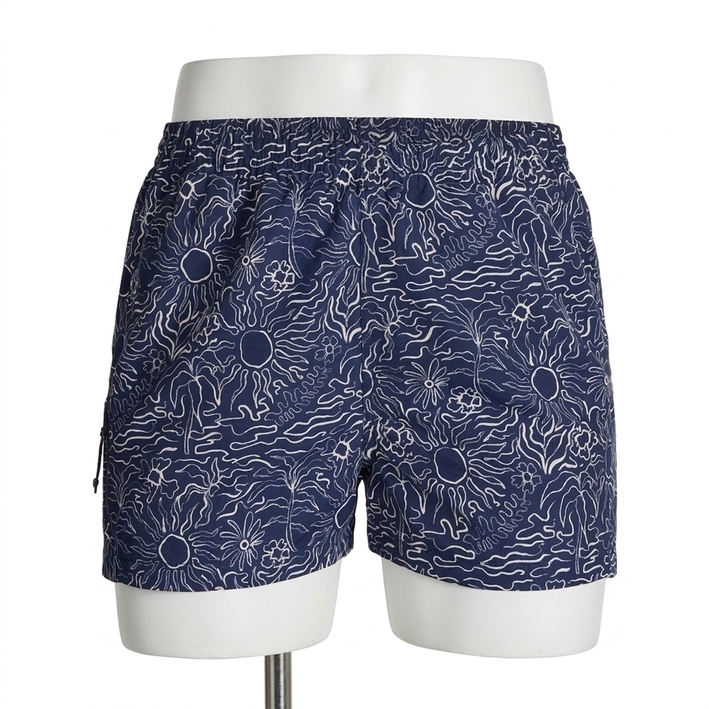 NEW ROYAL ROBBINS women's all in short in naval solar print